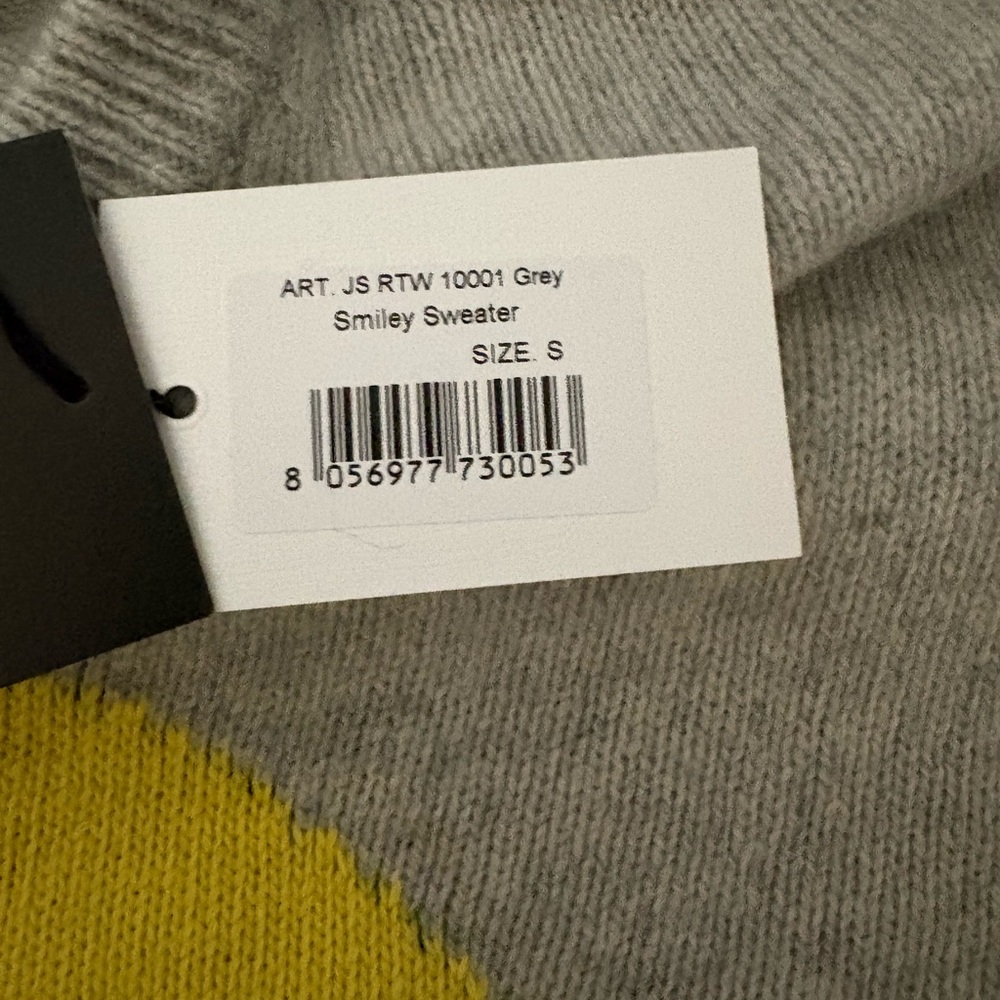 JOSHUA SANDERS Merino & Cashmere Smiley Sweater - Picture 5 of 9